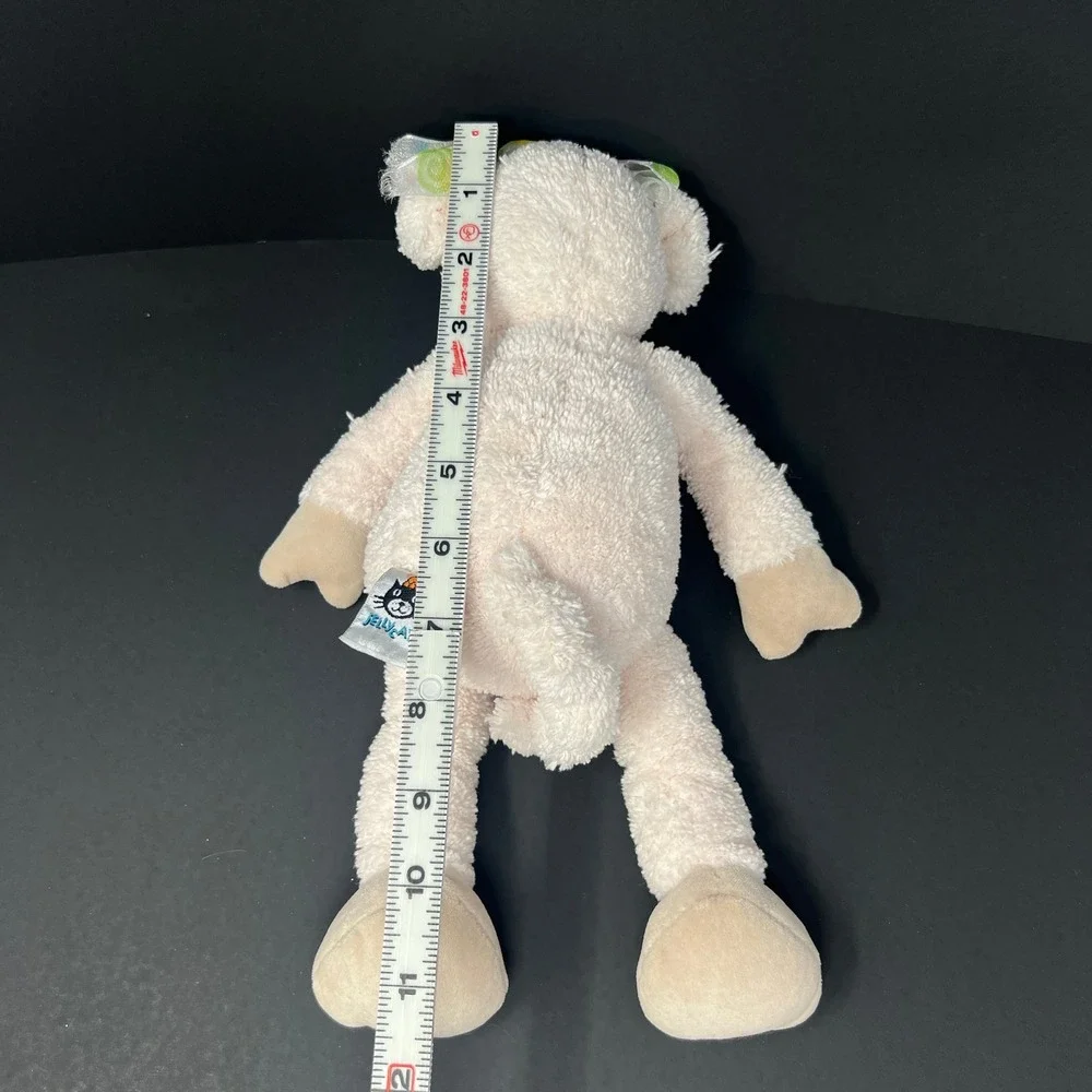 Jellycat Slackajack Pink Piglet‎ Plush Large Pink Retired Vtg Early 2000s JC1056